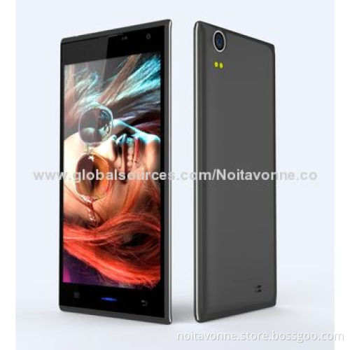 New 5.0 IPS Smartphones Model, MTK6582 Quad-core Smartphones, 1GB RAM, 8GB ROM, Support GPS, BT